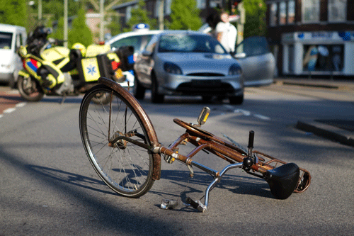 cyclist auto accident fault