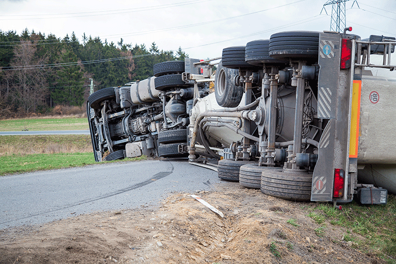 accident tractor trailer