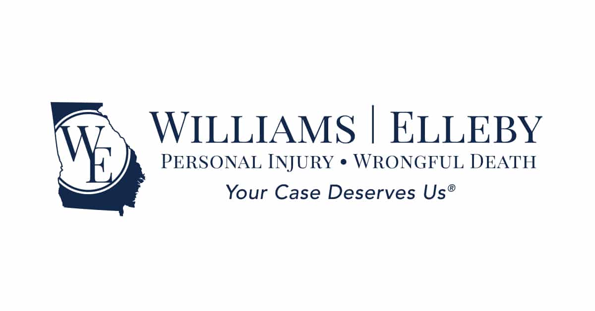 Business logo for Williams Elleby a personal injury and wrongul death law firm.