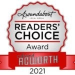 The 2021 Reader's Choice Award From Around Acworth Magazine.